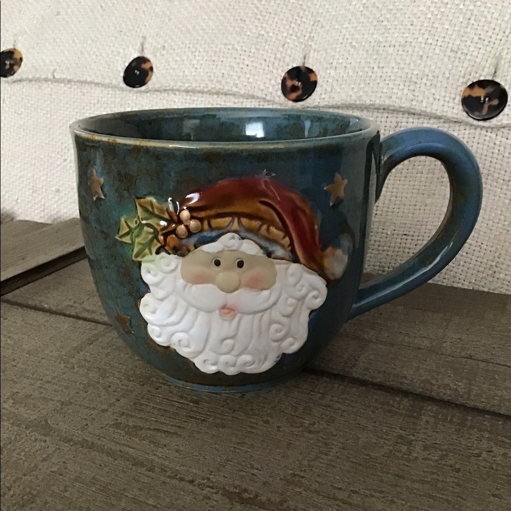 Burnt and Burton Santa Christmas 30oz. Soup mug NC